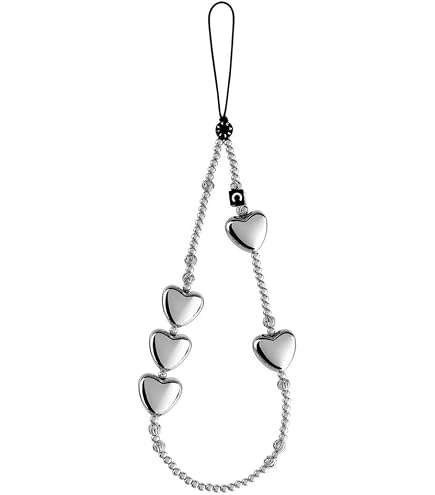 Amazon.com: CASETiFY Curb Chain Wrist Strap - Glossy Silver : Cell