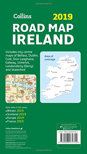 2019 Collins Road Map Ireland