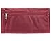 Big Skinny Women's Monte Cougar Tri-Fold Checkbook Wallet, Holds Up to 60 Cards, Red