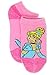 Disney Princess Girls Toddler 6 Pack No Show Socks Set (Small (4-6), Multicolor No Show)