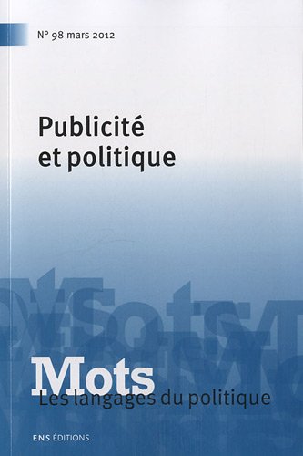 Télécharger Mots Les Langages Du Politique N 98mai 2012 - 