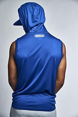 sleeveless light action hoodie