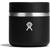 Hydro Flask Food Jar – Insulated Stainless Steel, Snack Travel Container for Hot Food, Lunch, & Soup 20 Oz Black