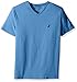 Nautica Men's Short Sleeve Solid Slim Fit V-Neck T-Shirt