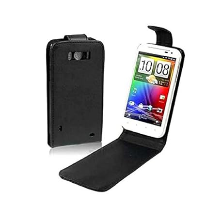Schutzhülle Flip Tasche für Handy HTC Sensation XL G21 X315e