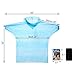 SaphiRose 5 Pack Kids Rain Ponchos Disposable Ponchos Thick Emergency Raincoats