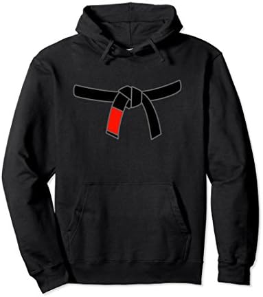 Unisex Brazilian Jiu Jitsu (BJJ) Black Belt Hoodie 2XL Black