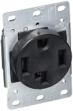 Leviton 278-S00 4-Wire, 30-Amp, 250V Flush Mount Dryer Receptacle
