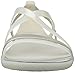 Crocs Women's Isabella Strappy Sandals, Oyster/Pearl White, 8