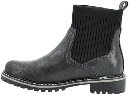 Amazon.com | Hunter Women's Play Chelsea Neo Boots, Black, 5