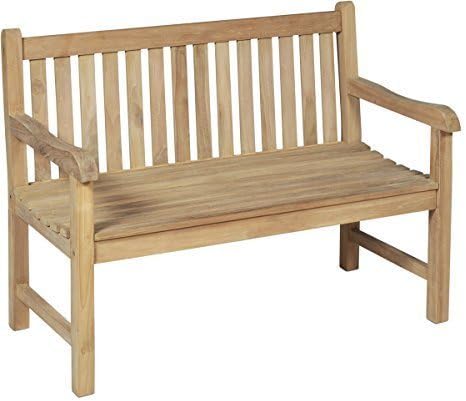 Designer Panca Da Giardino In Legno Teak Legno Non Trattato 2