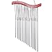 Abby Wind Chimes Indoor Outdoor Decor | Durable with Magical Musical Sounds | 16 Inches Height & 8 Inches Wide. (Waves)