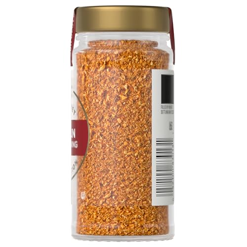 MCCORMICK GOURMET COLLECTION CAJUN SEASONING, NON GMO, OUR BEST HERBS & SPICES, SPICY, LOUISIANA-STYLE BLEND WITH GARLIC, ONION & PEPPERS, JAZZ UP SHRIMP, CHICKEN & BAYOU-INSPIRED FAVORITES, 2.25 OZ