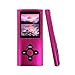 VOLGER 16GB MP3 MP4 Player Energy Saving Music Player Voice Recorder FM Radio Video Player Photo Viewer E-book Viewer for Running Camping (Rose)