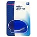 Officemate OIC Deluxe Plastic Letter Opener, Blue (30310)