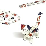 PIPEROID Animals Calico Cat 3D Puzzle DIY Craft Kit