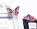 New Style Multi-Color Crystal Rhinestones Butterfly Hair Claw Clip