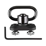 M-LOK(R) Standard QD Sling Swivel Adapter Rail Mount(QD Swivel is Included)