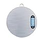 SUMCOO Digital Kitchen Scale,Stainless Steel Hanging Cooking Scale for Baking Food Measuring Counting Nutrition Gram Weight Scale 5KG/11 LB Black (round)