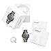 Fossil Q Men's Grant Stainless Steel Hybrid Smartwatch, Color: Grey (Model: FTW1139)