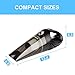Deenkee Car Vacuum Cleaner, DC 12V High Power with Stronger Suction, Portable Handheld Auto Vacuum Cleaner for Car for Wet & Dry Use, Carrying Bag, HEPA Filter (Black)