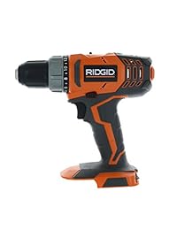 RIDGID R860052 Ión de litio, 18 voltios, 1 2 pulgada. Taladro y atornillador compacto, inalámbrico, (únicamente herramienta - no se incluye batería ni cargador).