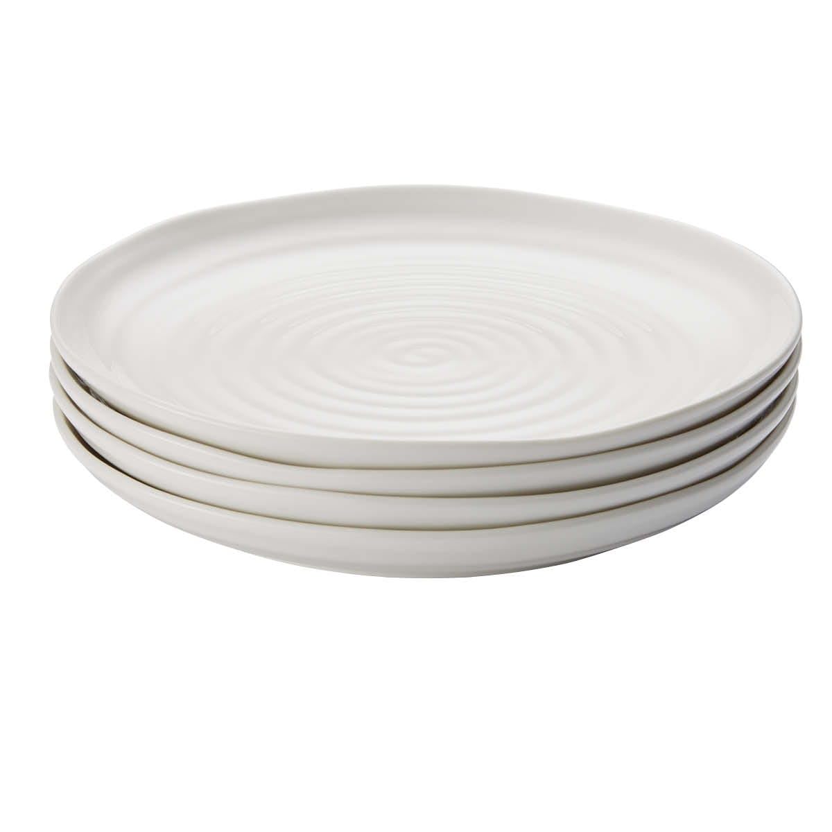 Portmeirion Home & Gifts CPW76530-X Round Buffet Plate, Porcelain, White, 22 x 22 x 0.02 cm