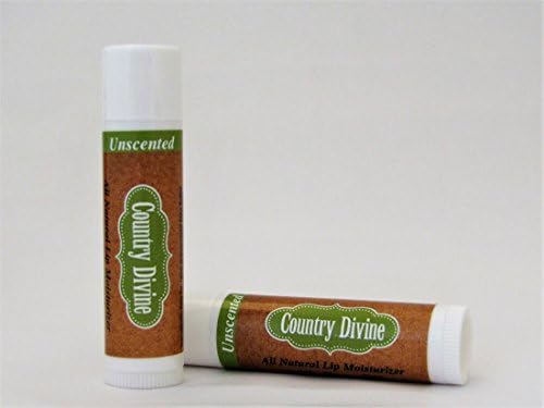 Country Divine Lip Moisturizer Chap Stick With Emu Oil .15 oz. (Pack of 5)
