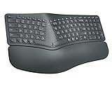 Gimibox Wireless Ergonomic Keyboard,Bluetooth and
