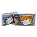 Insulated 6 Can Tube Cooler - Holds Drinks | Soda | Diet Pop | Beer | Juice | Beverages | Wine | - TWIN PACK