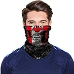 Seamless Neck Gaiter Shield Scarf Bandana Face Mask Seamless UV Protection for Motorcycle Cycling Riding Running Headbands