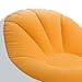 Intex Inflatable Colorful Cafe Chaise Lounge Chair + Ottoman, Orange | 68572E-O