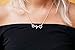 Rosa Vila Dog Paw Heartbeat Necklace - Women's Dog Lover Jewelry, Vet Tech Gift (Silver Tone)