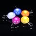 [5 Pack Bundle] Dog Collar Safety Light, Aigou LED Clip-On Pet Safety Light Blinker Flashing Collar Keychain for Dog (Orange + White + Hot Pink + Blue + Yellow)