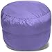 Stuffed Animal Bean Bag Storage Chair in Orchid - 2.5ft Large Fill & Chill Space Saving Toy Organizer for Children - For Blankets, Teddy Bears, Clothes & Bedding