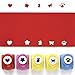 SiCoHome Scrapbooking Punches,20 Pieces,Kid Cut DIY Handmade Paper Hole Punches for Scrapbook