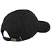 Trendy Apparel Shop I ain't Sorry Embroidered Washed Cotton Adjustable Cap - BLACK