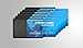 Card Armor Credit Card Holder, 6 Premium RFID Blocking Sleeves with Clear Front for Easy Viewing, Prevent Identity or Financial Theft from High Tech Thieves