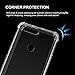 iFuntecky Honor 8 Case [2 Pack] Scratch Resistant Corner Protection TPU Case for Huawei Honor 8 Crystal Clear