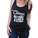 2017 Hot Vest ! AMA(TM) Women Letter Print Sexy Sleeveless Tank Crop Tops Vest Blouse T-Shirt (M, Black)