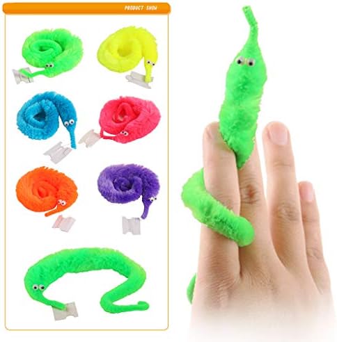 fuzzy wiggle worm toy