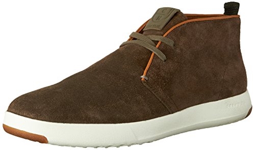 Cole Haan Men's Grandpro Chukka Boot, Brown Oiled Velour Suede, 10.5 M US