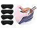 Leather Heel Grips Liner,Non Slip Inserts for Men Women Shoes Too Big,Shoe Filler Improved Shoe Fit and Comfort,Prevent Blisters (Black, Thciker)
