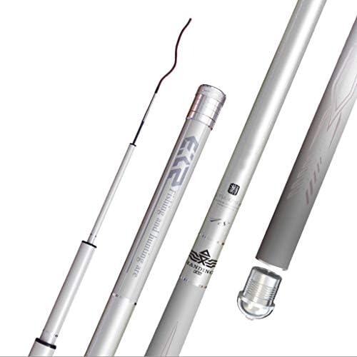 海水スピニングロッドヘビースピンロッドグラファイトポータブル釣り竿スピニング釣りロッド 釣りロッドナマズロッドとリールコンボアグリースティック釣り竿 Color 売却 4 8m