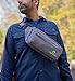 Frog Bagz - Travel Fanny Pack, Gray with Waterproof Polyester and Zippers for All-Weather Protection with Adjustable Strap from 20 Inches to 50 Inches with 4 Cargo Pockets