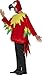 Smiffy's Men's Parrot Costume with Jumpsuit and Hood, Multi, Medium
