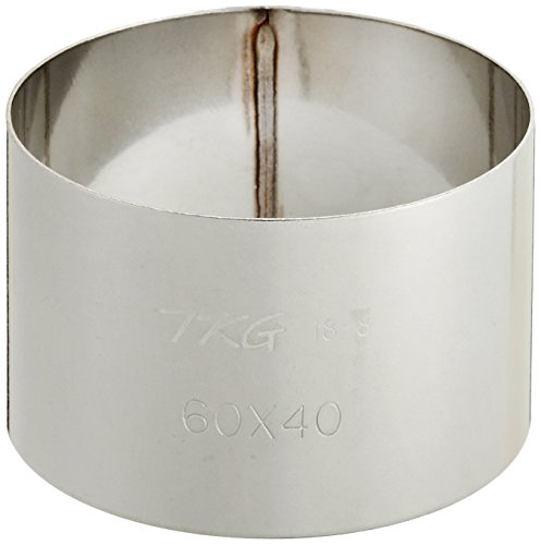 遠藤商事(Endo Shoji) 業務用 アルゴンセルクルリング丸型 φ60×H40mm 18-8ステンレス 日本製 WSL9909
