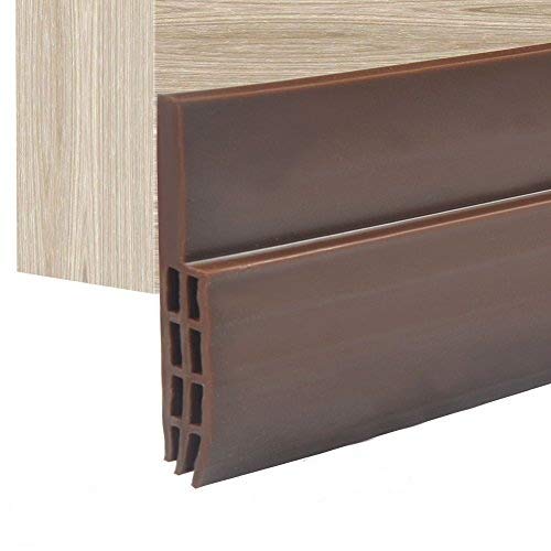 Flexible Door bar, Self-Adhesive Silicone Rubber Door Seal, Waterproof Support, Door Strip Sticker for Window, Door Gap, 100 cm