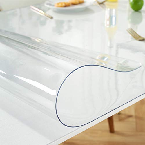 OstepDecor Custom 36 x 12 Inch Clear Desk Cover Protector,