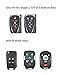 Smart Key Fob Cover for Chevrolet Chevy Malibu Camaro Trax Traverse Sonic Cruze Volt Equinox Spark HYQ4AA 5 Buttons red